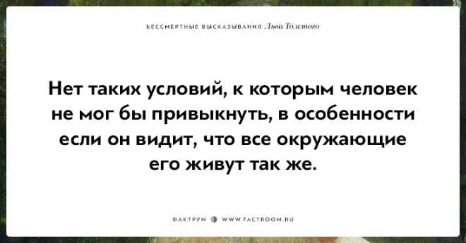 25 бессмертных высказываний Льва Толстого