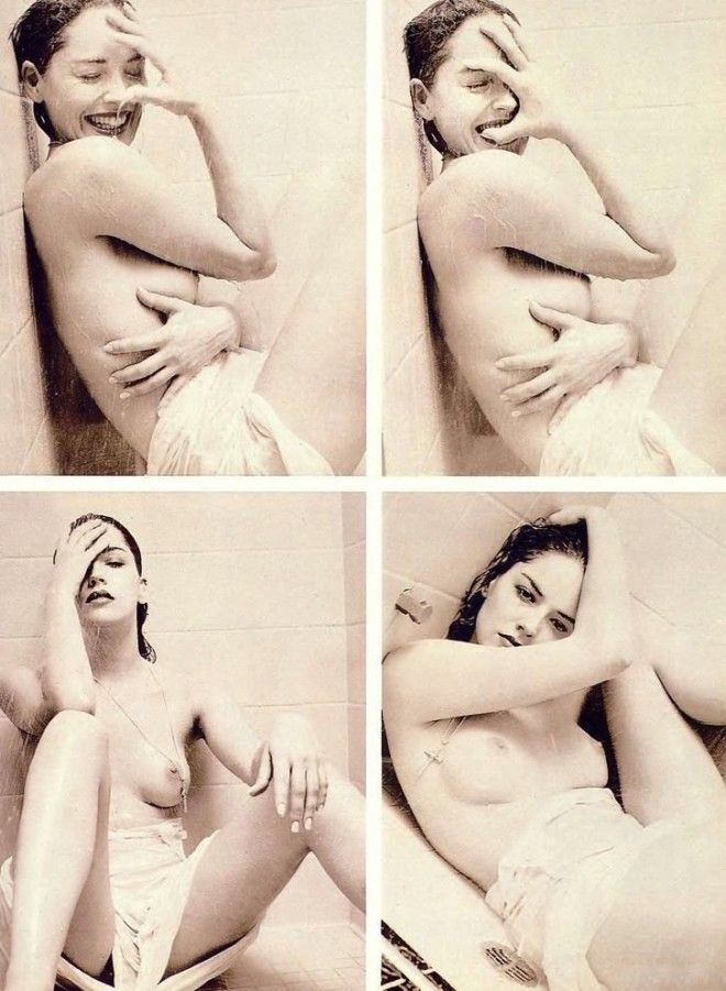 Шэрон Стоун в Playboy USA июль 1990 г