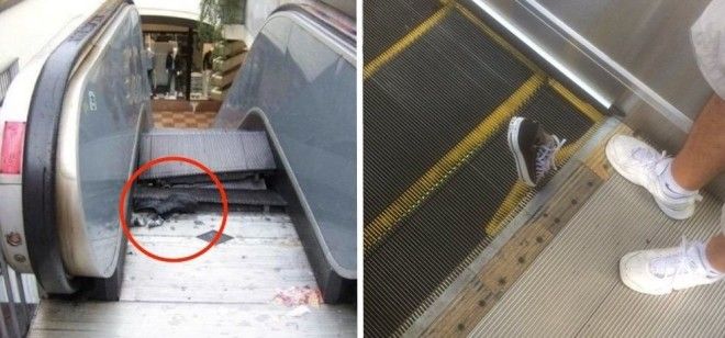 Несколько весомых причин до чертиков бояться эскалаторов ноги обувь эскалатор