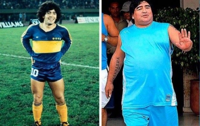 10 бывших спортсменов которые перестали держать себя в тонусе