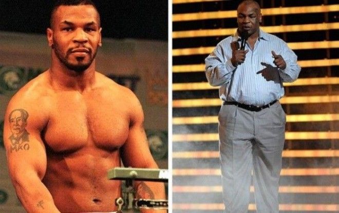 10 бывших спортсменов которые перестали держать себя в тонусе