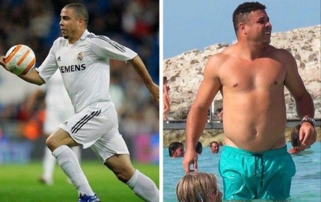 10 бывших спортсменов которые перестали держать себя в тонусе