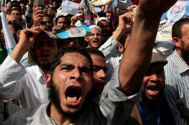 Демонстрация мусульман Фото kimgouru