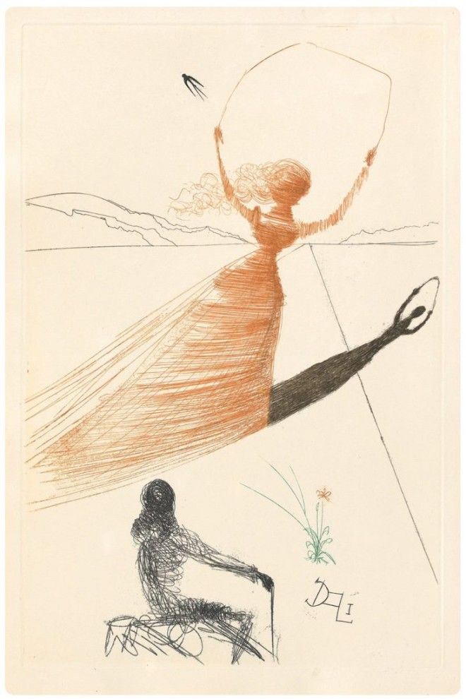 Шедевральные иллюстрации Дали к&nbsp;сказке Алиса в&nbsp;Стране чудес