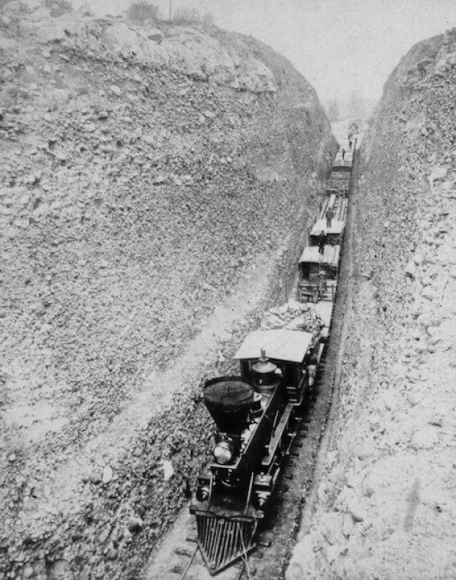 Уникальная ЖД в Блумерском разрезе