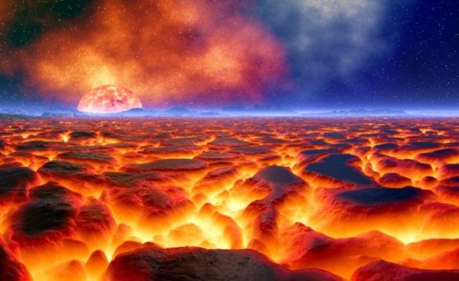 Альфа Центавра планета адского океана из лавы
