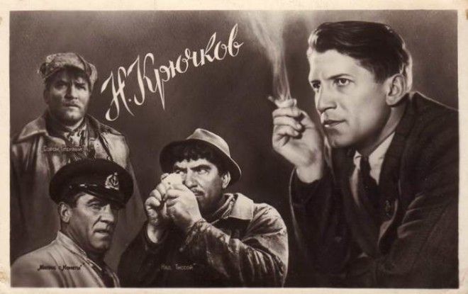 Чистая ностальгия советские открытки с актёрами 19301960х