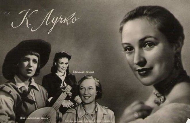 Чистая ностальгия советские открытки с актёрами 19301960х