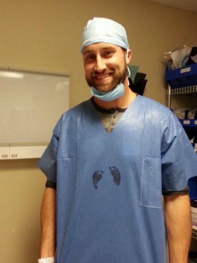 Следы новорожденного. Следы новорожденного