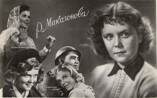 Чистая ностальгия советские открытки с актёрами 19301960х