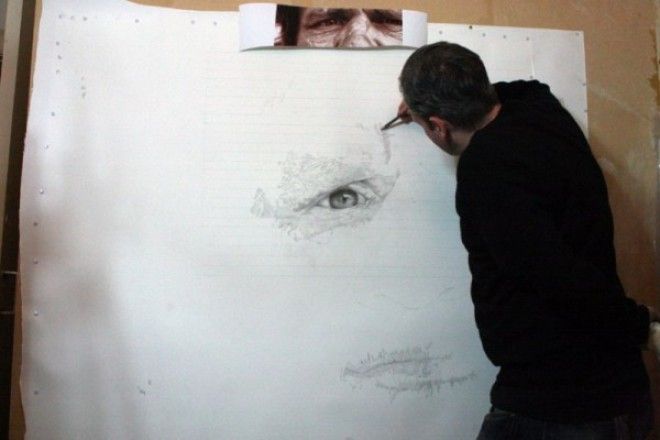 гиперреалистичные карандашные рисунки