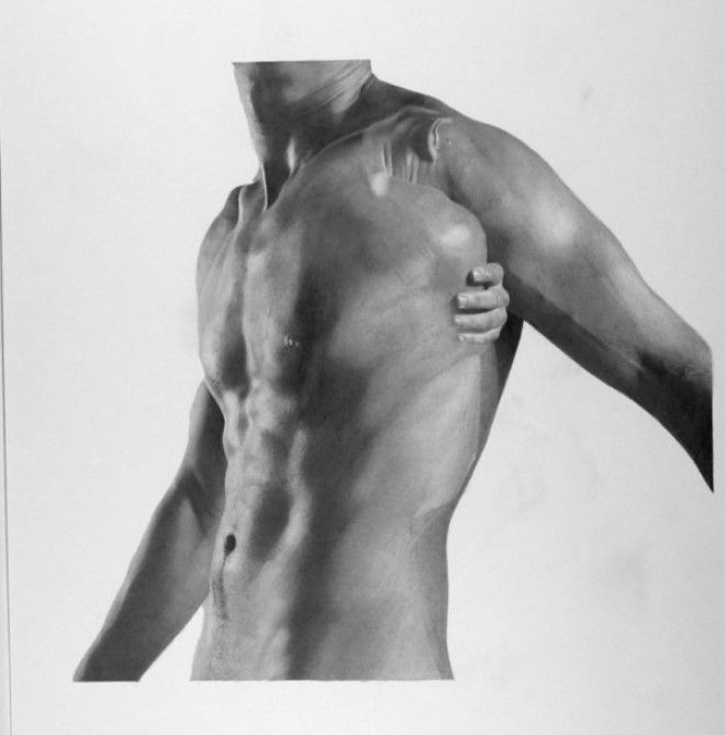 гиперреалистичные карандашные рисунки