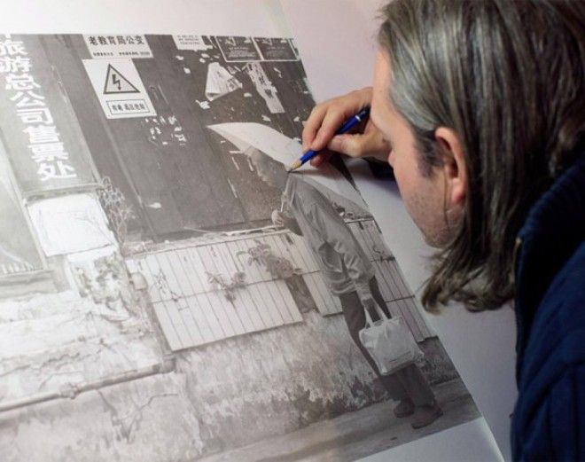 гиперреалистичные карандашные рисунки