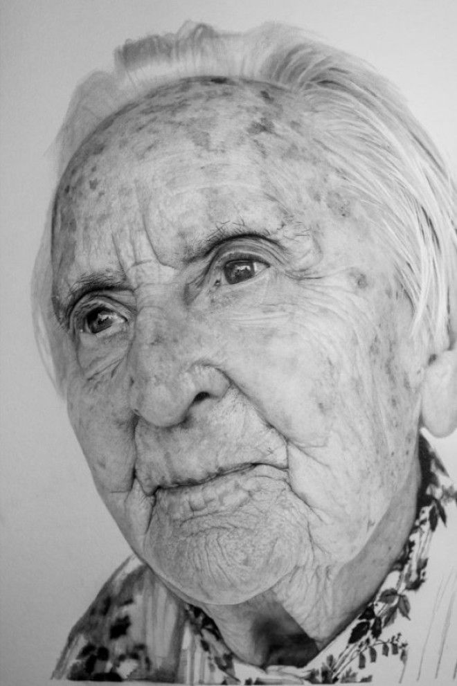 гиперреалистичные карандашные рисунки