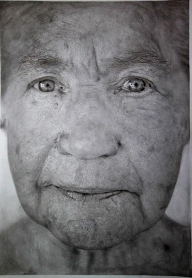 гиперреалистичные карандашные рисунки 