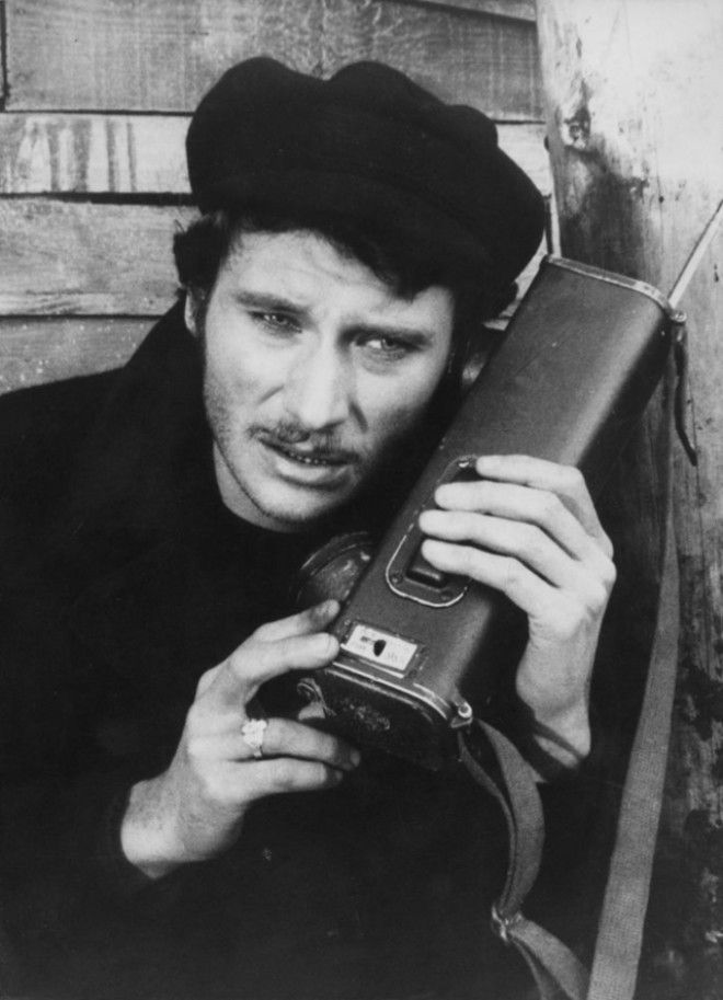 Винтажные фотографии портативных телефонов