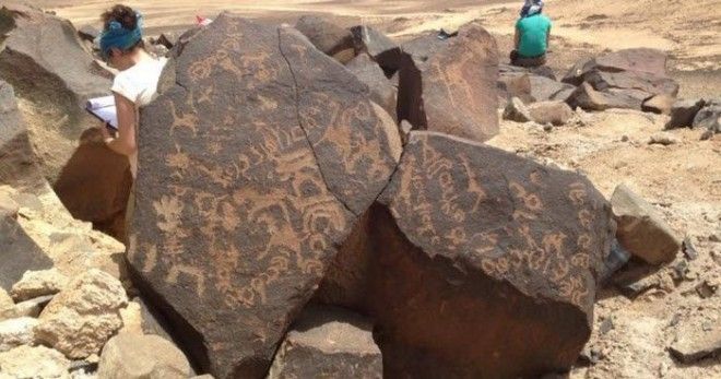 Древние Сафаитские письмена. Древние Сафаитские письмена