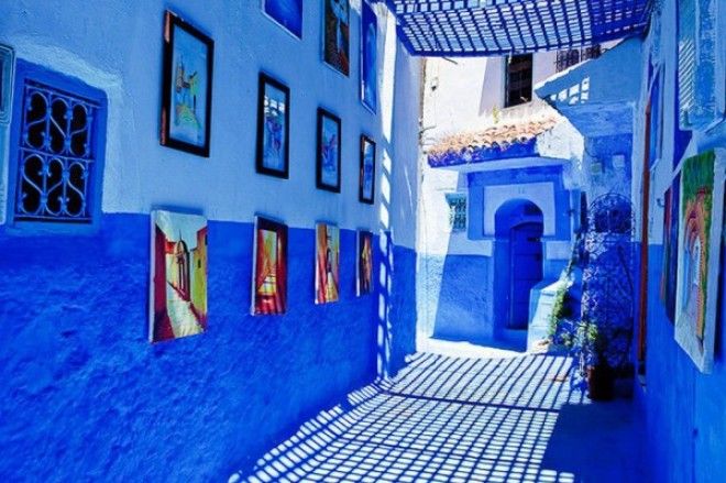 путешествие синий город 18