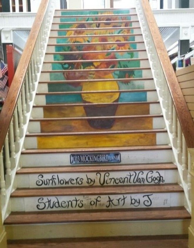 Артобъект Лестница в универмаге Белмонта