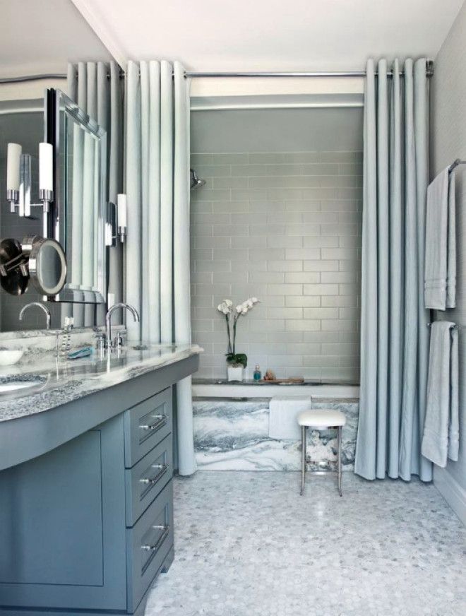 Длинные тканевые шторы