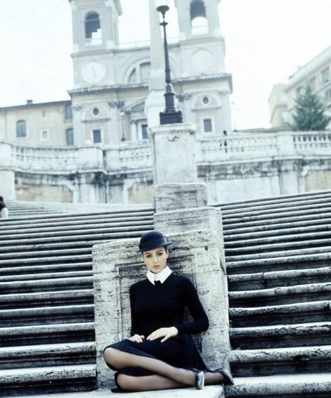 Редкие фотоснимки Моники Б celebrities звезды моника беллуччи