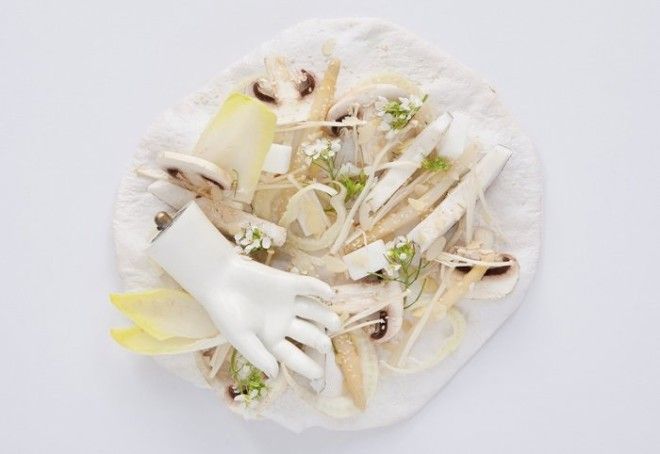 Рекламная пицца Белая тайна