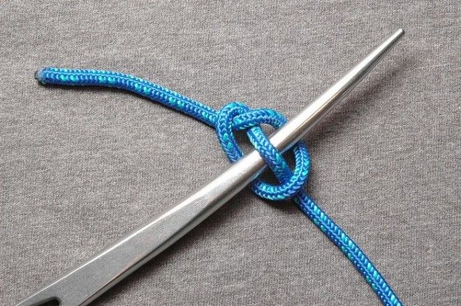  Учимся делать универсальный узелкрепление который пригодится в любой ситуации