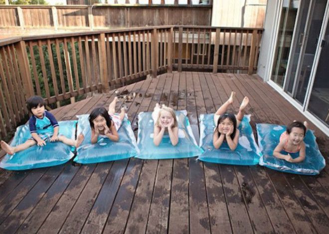 Водяные матрасы из пластиковых пакетов