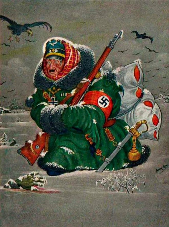 Холодна зима в России