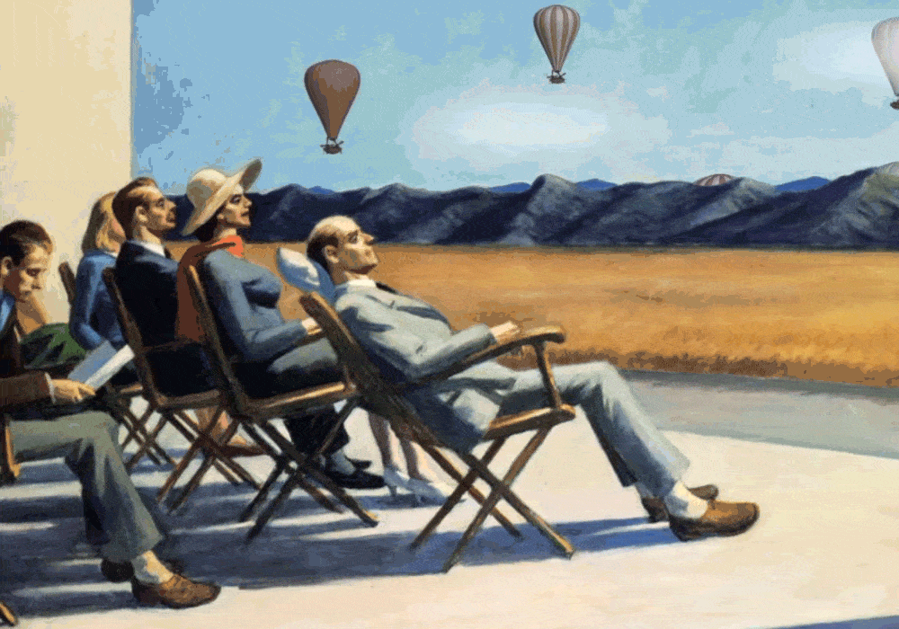 Orbitz ожившие картины Эдвард Хоппер Edward Hopper