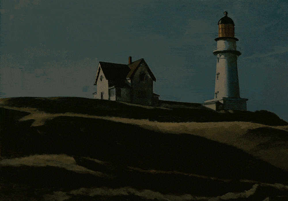 Orbitz ожившие картины Эдвард Хоппер Edward Hopper