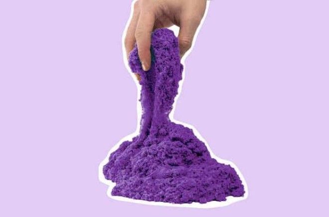 Кинетический песок отличная забава для взрослых