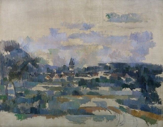 Поворот дороги Поль Сезанн