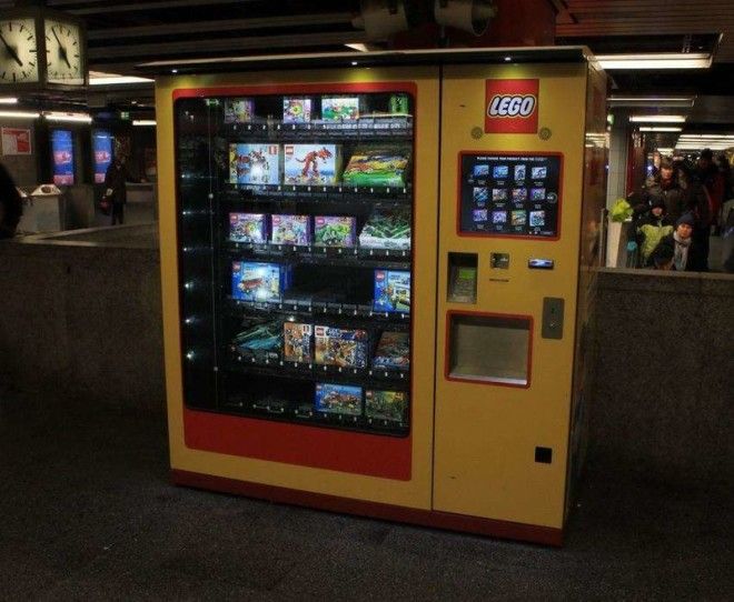 18 Автомат с ЛЕГО вендинговый аппарат торговые автоматы фото