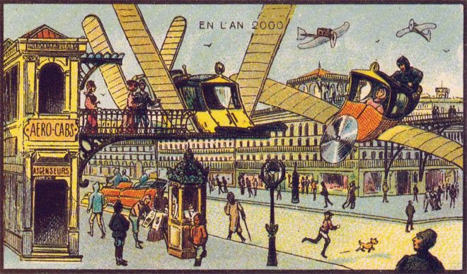Как люди 100 лет назад представляли себе будущее