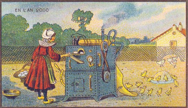 Как люди 100 лет назад представляли себе будущее