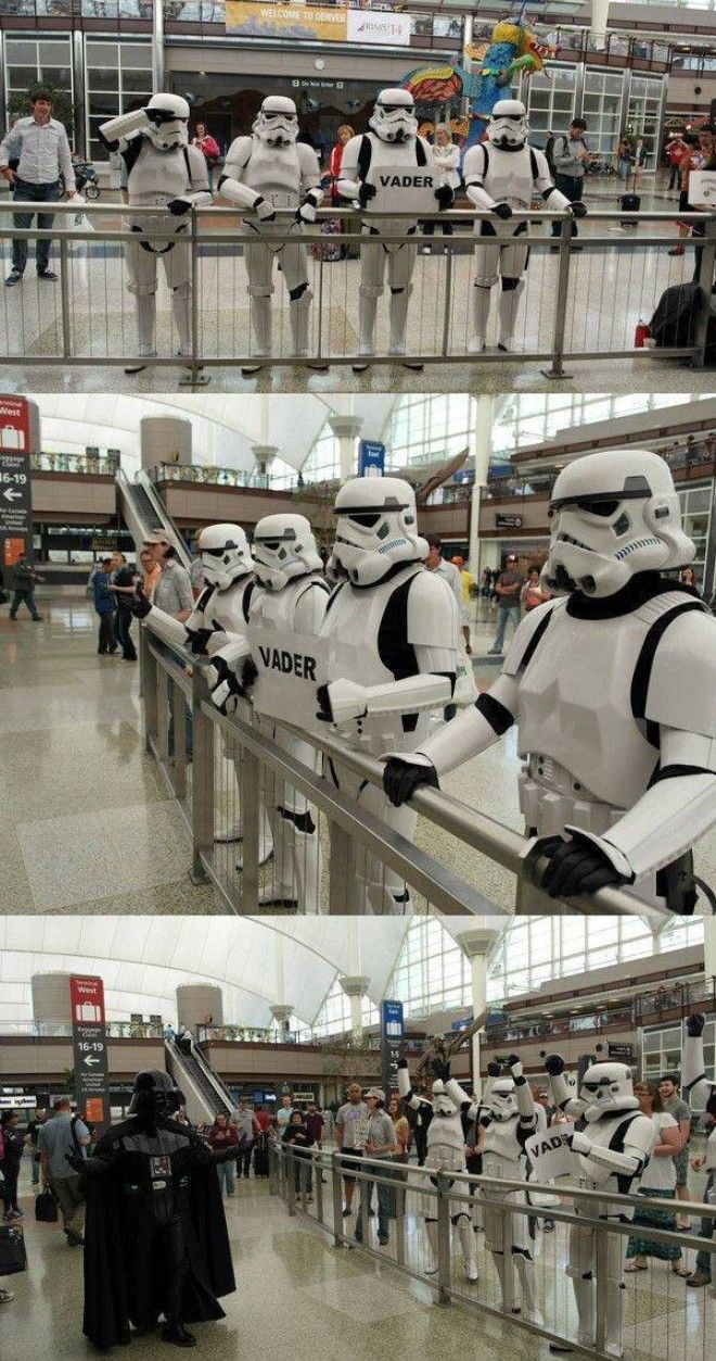 20 уморительных фотографий о том что работникам аэропорта скучно не бывает