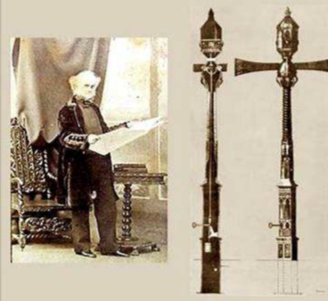 Первый в мире светофор и его создатель Джон Пик Найт Фото traffictechnologytodaycom