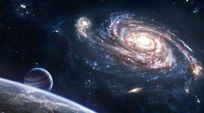 Пугающие расчеты Как только физики поняли что все движется они принялись расчитывать массу конечного источника гравитации По самым первым прикидкам суммарная масса этого объекта превышает таковую у нескольких десятков тысяч крупных галактик
