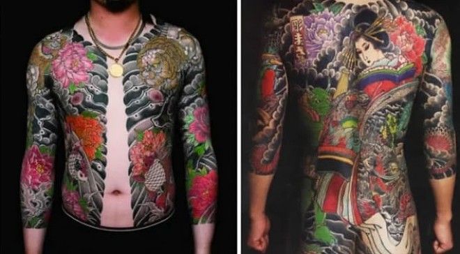 14 удивительных татуировок японской мафии якудза и их скрытое значение