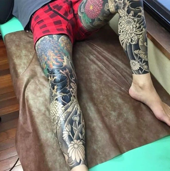 14 удивительных татуировок японской мафии якудза и их скрытое значение