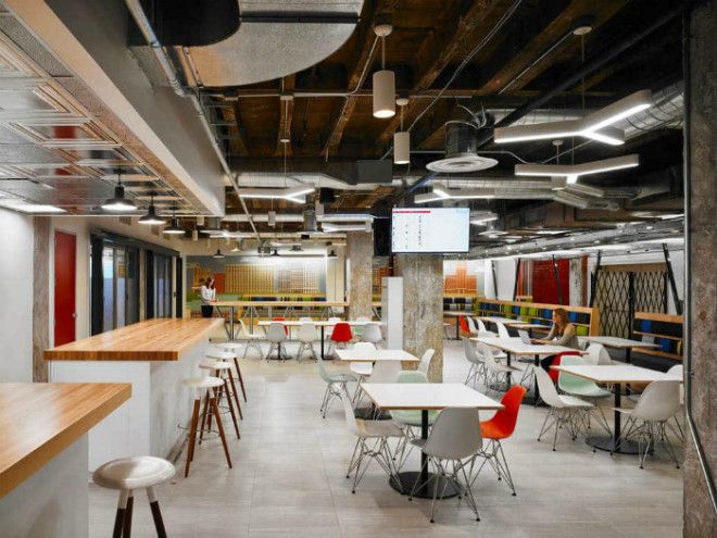 Офис в индустриальном стиле