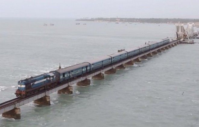 Завораживает и пугает Мост ЧеннайРамешварам