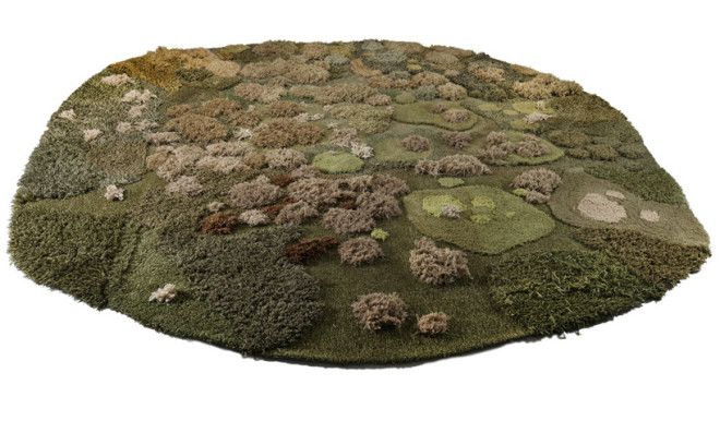 Картинки по запросу alexandra kehayoglou hand tufts carpeted pastorial landscapes