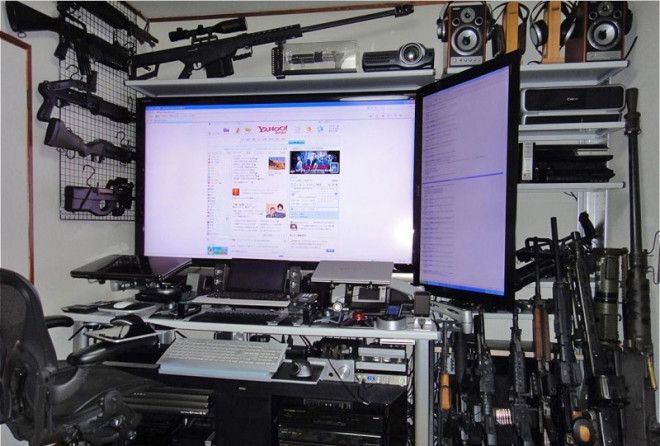 Больше похоже на арсеналы или оружейные магазины! ;-)